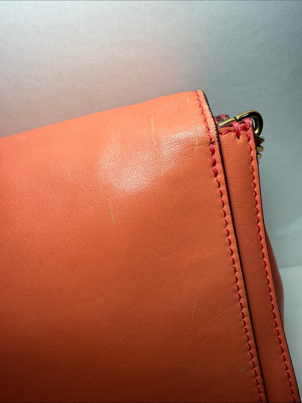 Chloé Coral Leather Crossbody Bag - Picture 8 of 17